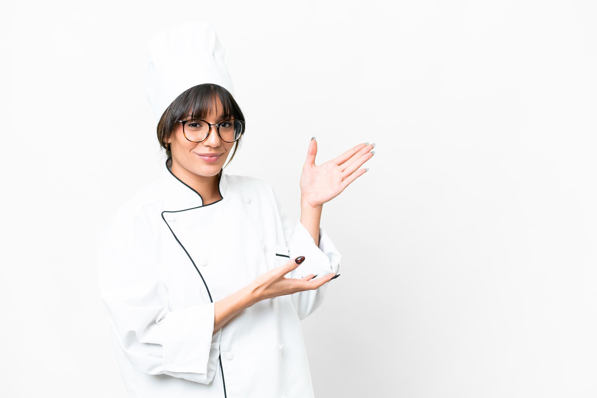 Instructor welcoming students into studio